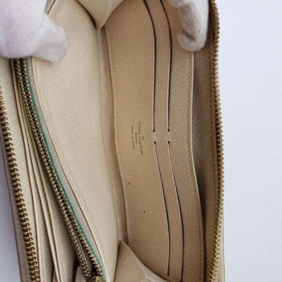 100% Authentic Louis Vuitton Damier Azur Zippy Zip Wallet 182-082125 - Picture 14 of 16